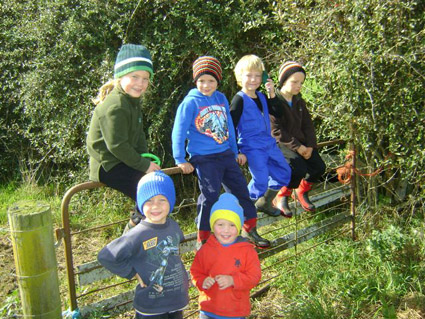 Tess, Blake, Ezra, Alex, Alex and Hamish keen to go
